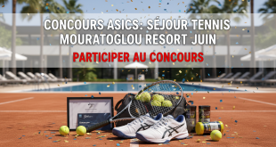 Concours Asics : Séjour tennis Mouratoglou Resort juin