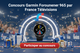 Concours Garmin Forerunner 965 par France Télévisions