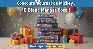 Concours Journal de Mickey : 10 Blanc Manger Coco !