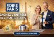 Concours Foire de Paris : Gagnez 2 entrées avec Notre Temps
