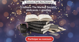 Concours Hugo New Romance : 5 romans The Marked Society dédicacés + goodies