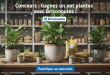 Concours : Gagnez un pot plantes avec Briconautes !