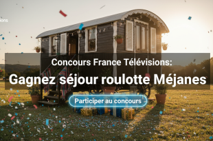 Concours France Télévisions : Gagnez séjour roulotte Méjanes