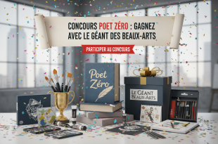 Concours Poet Zéro : Gagnez avec Le Géant des Beaux-Arts