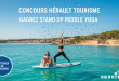 Concours Hérault Tourisme : Gagnez Stand Up Paddle Yoga