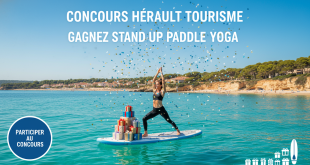Concours Hérault Tourisme : Gagnez Stand Up Paddle Yoga