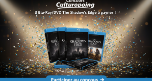 Concours Culturopoing : 3 Blu-Ray/DVD The Shadow's Edge à gagner !