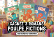 Concours : Gagnez 3 romans Poulpe Fictions