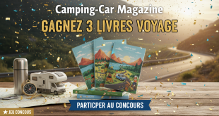 Concours : Gagnez 3 livres voyage | Camping-Car Magazine
