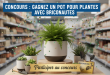 Concours : Gagnez un pot pour plantes avec Briconautes