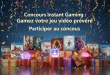 Concours Instant Gaming : Gagnez votre jeu vidéo préféré