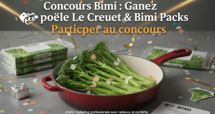 Concours Bimi : Gagnez poêle Le Creuset & Bimi Packs