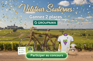 Concours : Velotour Sauternes - Gagnez 2 places (Groupama)
