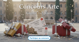 Concours Arte : Gagnez 3x2 places "Une année italienne"