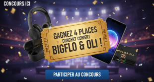 Concours Ici : Gagnez 4 places concert Bigflo & Oli !
