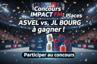 Concours Impact FM : Places Asvel vs JL Bourg à gagner !