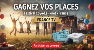 Concours : Gagnez places Festival Coye-La-Forêt - France TV