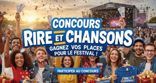 Concours Rire et Chansons : Gagnez vos places pour le festival !