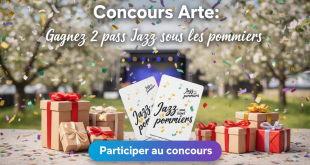 Concours Arte : Gagnez 2 pass Jazz sous les pommiers