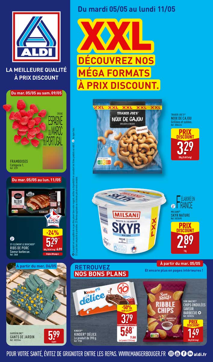 Catalogue Aldi en ligne du 5 Au 11 Mai 2026