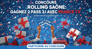 Concours Rolling Saône : Gagnez 2 pass 3j avec France TV
