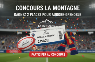 Concours La Montagne : Gagnez 2 places pour Aurillac-Grenoble