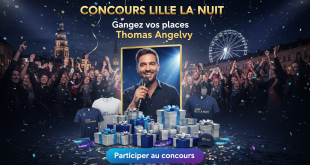 Concours Lille La Nuit : Gagnez places Thomas Angelvy