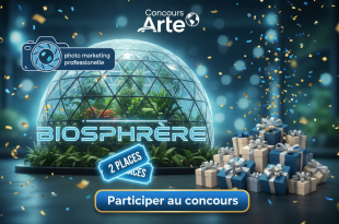 Concours Arte : Gagnez 2 places pour Biosphère