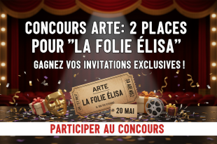 Concours Arte : 2 places pour "La Folie Élisa" le 20 mai