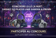 Concours Lille La Nuit : Gagnez 2x2 places Limé Garden & Prewn