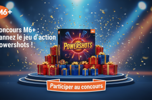 Concours M6+ : Gagnez le jeu d'action Powershots !
