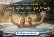 Concours Femme Actuelle : Gagnez séjour duo spa jacuzzi