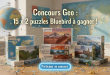 Concours Geo : 15 x 2 puzzles Bluebird à gagner !