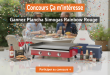 Concours Ça m'intéresse : Gagnez plancha Simogas Rainbow Rouge