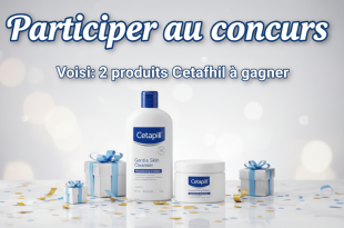 Concours Voici : 2 produits Cetaphil à gagner