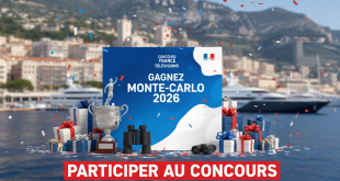 Concours France Télévisions : Gagnez Monte-Carlo 2026