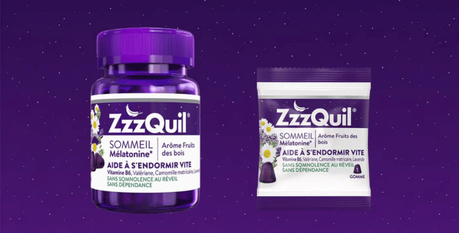 Échantillon gratuit : Testez ZZZQUIL SOMMEIL gommes baies