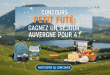 Concours Petit Futé : Gagnez un séjour Auvergne pour 4 !
