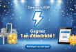 Concours EDF : Gagnez 1 an d'électricité !