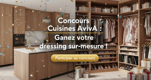 Concours Cuisines AvivA : Gagnez votre dressing sur-mesure !
