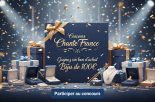Concours Chante France : Gagnez un bon d'achat Biju de 100€