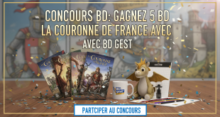 Concours BD : Gagnez 5 BD La Couronne de France avec BD Gest'