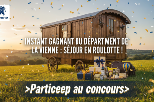 Instant Gagnant du Département de la Vienne : Séjour en roulotte !