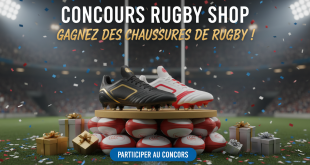 Concours Rugby Shop : Gagnez des chaussures de rugby !