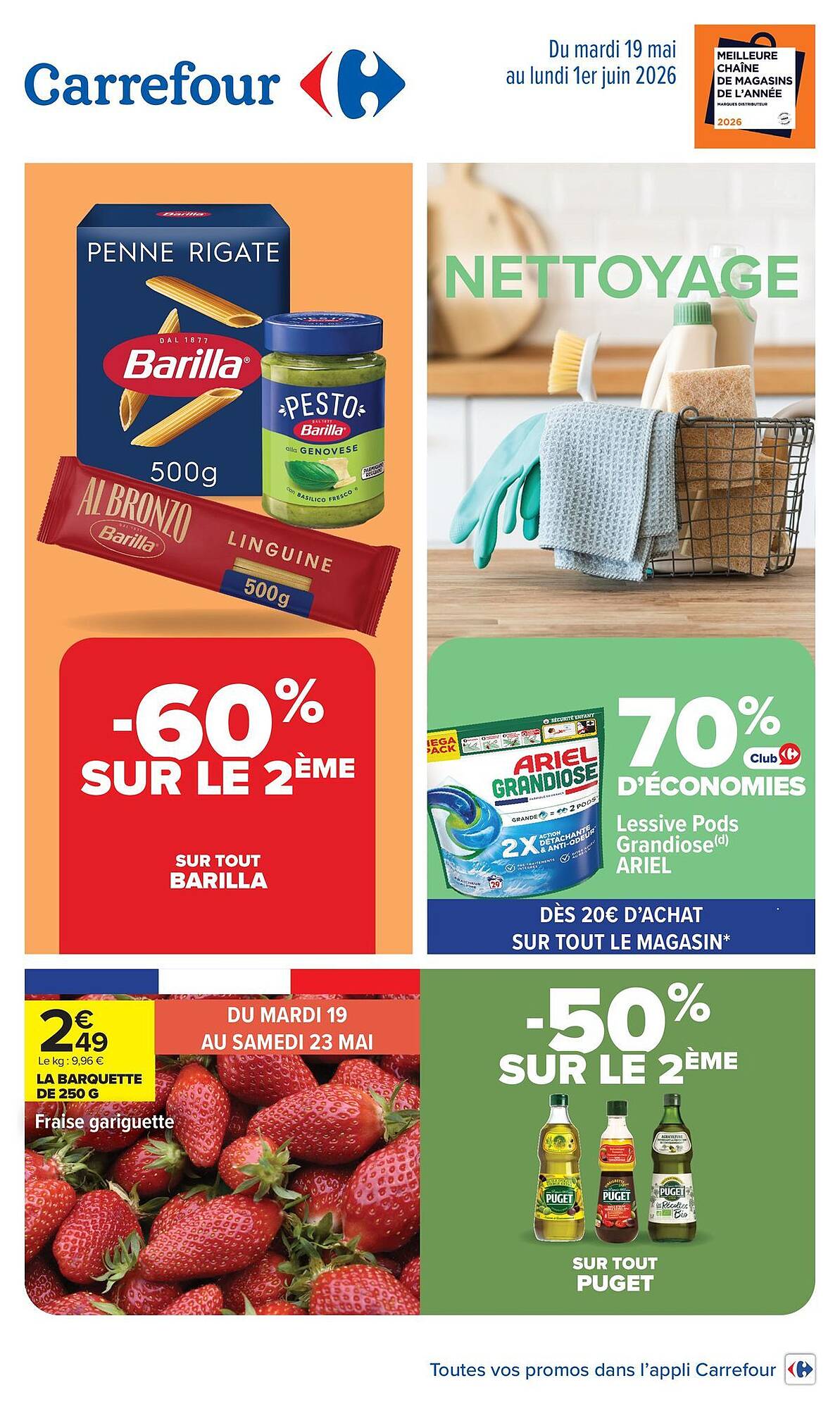 Couverture catalogue Carrefour