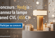 Concours Nedgis : Gagnez la lampe Janed CVL (455€)