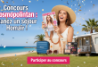 Concours Cosmopolitan : gagnez un séjour Homair !