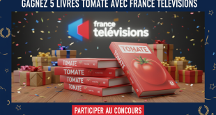 Concours : Gagnez 5 livres Tomate avec France Télévisions