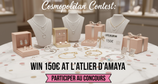 Concours Cosmopolitan : Gagnez 150€ chez L'Atelier d'Amaya