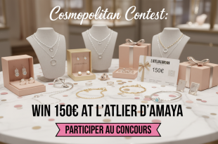 Concours Cosmopolitan : Gagnez 150€ chez L'Atelier d'Amaya